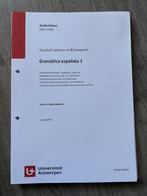 Gramatic espanola 1 - Universiteit Antwerpen, Boeken, Ophalen, Zo goed als nieuw