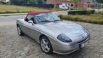 Fiat barchetta cabrio 1996,grijs,rode kap,in 2026 ot,benzine, Auto's, Fiat, Voorwielaandrijving, Zwart, Cabriolet, Leder