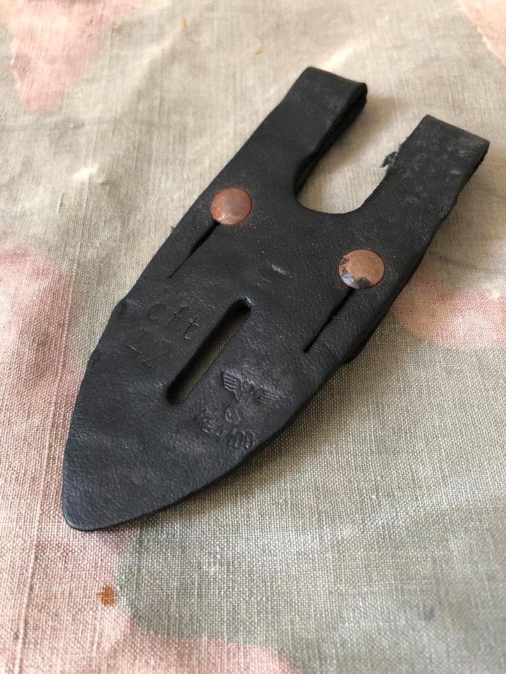 WH WW2 Dienstglas leserlasche (2), Verzamelen, Militaria | Tweede Wereldoorlog, Ophalen of Verzenden
