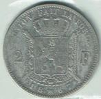 2 francs 1867 Léopold II en argent, Argent, Envoi, Monnaie en vrac, Argent