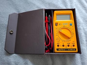 digitale multimeter Metex beschikbaar voor biedingen