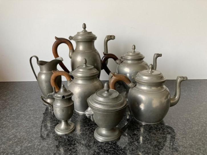 oude tinnen voorwerpen, Antiek en Kunst, Antiek | Tin, Ophalen of Verzenden