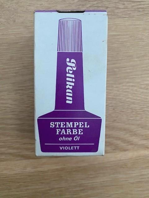 Encre à tampon Pelikan Violet, Hobby & Loisirs créatifs, Estampage, Comme neuf, Encre, Mousse ou Porte-tampon, Enlèvement ou Envoi