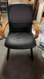 4 chaises identiques avec pieds très confortables, Comme neuf, Noir, Chaise de bureau, Ergonomique