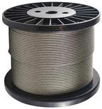 Staalkabel INOX A4 dia 5, Ophalen, Nieuw, 50 tot 100 mm, Inox