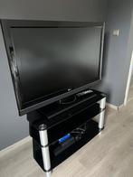 Tv kast inclusief TV LG, Ophalen, Gebruikt, Glas