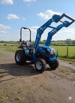 Mini tractor solis 26 met voorlader en palletdrager., Zakelijke goederen, Landbouw | Tractoren, Ophalen