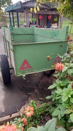 Aanhangwagen voor quad- of minitrekker, Ophalen, Gebruikt