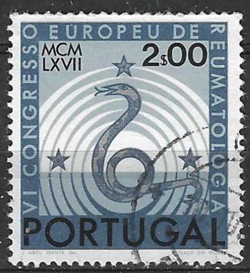 Portugal 1967 - Yvert 1022 - Congres van Reumatologen (ST), Timbres & Monnaies, Timbres | Europe | Autre, Affranchi, Portugal