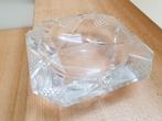 Vintage asbak van wit kristal - jaren 70, Ophalen