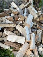 Droog brandhout van spar en den, Tuin en Terras, Brandhout, Ophalen, Blokken