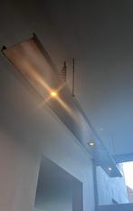 Hanglamp metaal te geef, Huis en Inrichting, Ophalen, Gebruikt, Metaal, 50 tot 75 cm