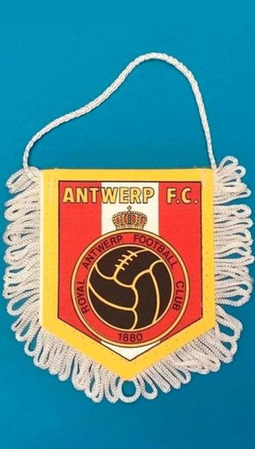 Royal Antwerp FC 90s prachtig uniek vintage voetbal vaantje