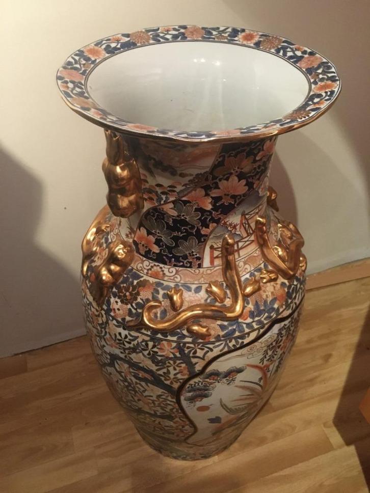 Chinese exportvaas, Antiek en Kunst, Antiek | Keramiek en Aardewerk, Ophalen