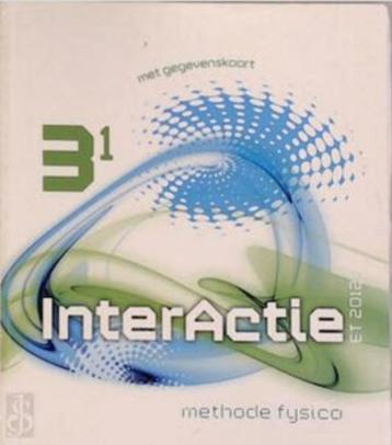 Schoolboek - fysica : Interactie methode fysica 3.1 beschikbaar voor biedingen