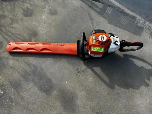 STIHL HS 82T HAAGSCHAAR, Tuin en Terras, Heggenscharen, Gebruikt, Benzine, Ophalen