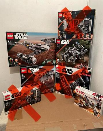 Lego Sealed Star Wars-sets NIEUWE TOP beschikbaar voor biedingen