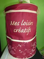 Ronde tas „Mijn creatieve hobby's” NIEUW 8€, Ophalen of Verzenden, Nieuw, Rood, Overige typen