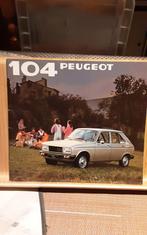 PEUGEOT 104 brochure, Boeken, Auto's | Folders en Tijdschriften, Peugeot, Ophalen of Verzenden, Zo goed als nieuw