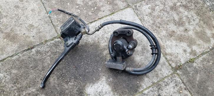 Keeway hurricane 50cc scooter remklauw met rempomp volledig, Fietsen en Brommers, Brommeronderdelen | Algemeen, Zo goed als nieuw