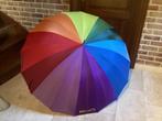 Grote regenboogparaplu-parasol, Ophalen, Zo goed als nieuw