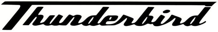 Triumph Thunderbird sticker #1, Motos, Accessoires | Autocollants, Envoi