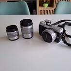 PANASONIC LUMIX DMC-GX7K hybride cameraset, Ophalen, Compact, Zo goed als nieuw, 16 Megapixel