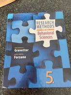 Research Methods for the Behavioral Sciences, Boeken, Ophalen of Verzenden, Zo goed als nieuw