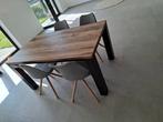 Tafel en 4 stoelen, Ophalen, Zo goed als nieuw