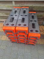 Bouwhekvoet werfhekvoet kunststof 14 pcs, Enlèvement