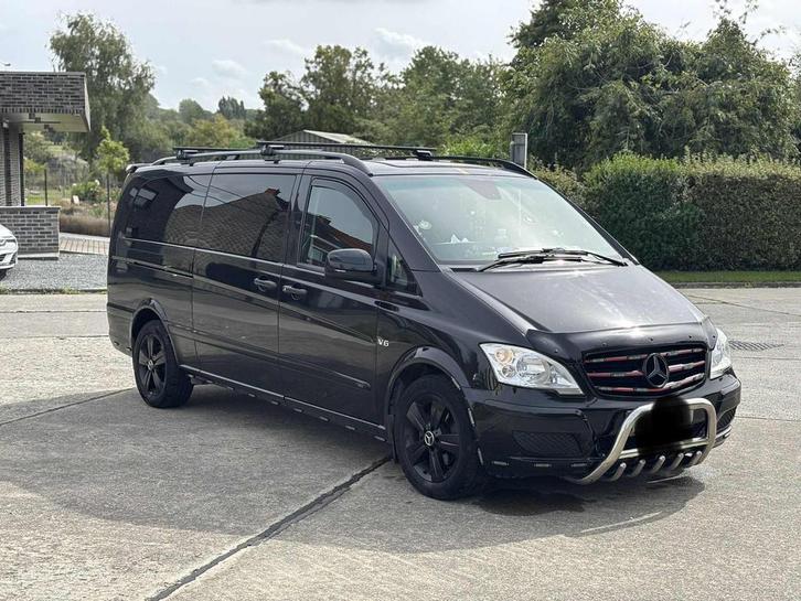 Mercedes viano 3.0 V6 dubbele cabine, Auto's, Bestelwagens en Lichte vracht, Particulier, Open dak, Euro 5, Automaat, Ophalen