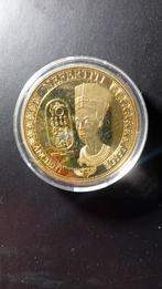 Munt Egyptische symbolen, Antiek en Kunst, Ophalen of Verzenden