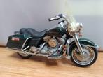 motos Maisto Harley Davidson avec sacoches et pare-vent, Ophalen of Verzenden, Zo goed als nieuw