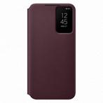 Etui Original Samsung G S22+ 5G Clear View Cover Bordeaux Sa, Nieuw, Overige modellen, Frontje of Cover, Ophalen