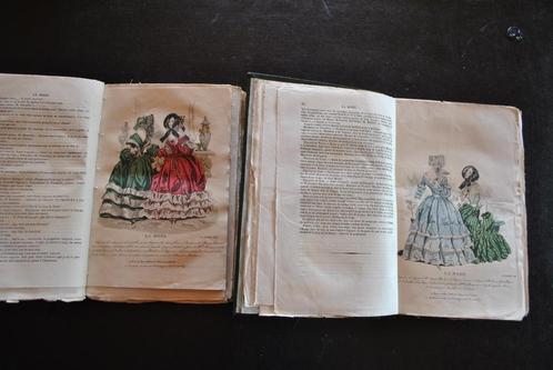 LA MODE Revue du monde élégant 1840 Douzième année COMPLETE, Livres, Mode, Utilisé, Mode en général, Enlèvement ou Envoi