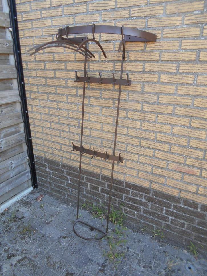 kapstok, Huis en Inrichting, Woonaccessoires | Kapstokken, Gebruikt, Wandkapstok, Metaal, Ophalen