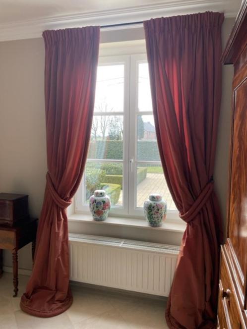 Ophangingen, Huis en Inrichting, Stoffering | Gordijnen en Lamellen, Gebruikt, 200 cm of meer, 100 tot 150 cm, Overige kleuren