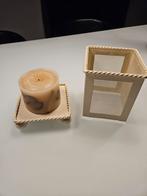 Kaars met houder, Enlèvement, Bougie