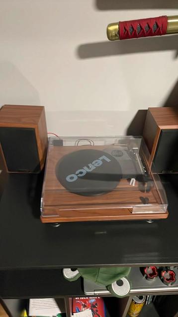 Lenco platenspeler, inclusief speakers., Enlèvement, Tourne-disque