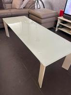 Salontafel met glazen blad, Huis en Inrichting, Ophalen