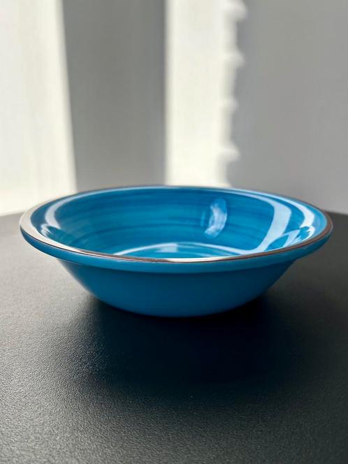 6 turquoise schalen van Mario Luca Giusti, Huis en Inrichting, Keuken | Servies, Nieuw, Ophalen of Verzenden
