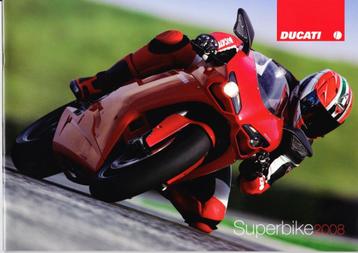 Ducati 2008 Superbike brochure beschikbaar voor biedingen