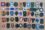 50 US ARMY Patches Airborne Special Forces Insignes (LOT5), Verzamelen, Ophalen of Verzenden, Landmacht, Embleem of Badge