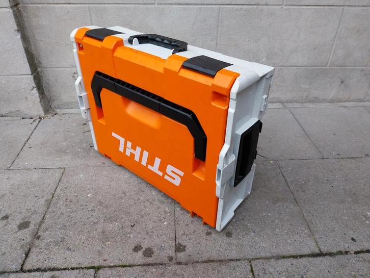 STIHL Power Box PREMIUM met 2x AP 300 S en AL 501, Doe-het-zelf en Bouw, Gereedschapskisten, Zo goed als nieuw, Ophalen