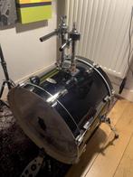 Grosse caisse Drumcraft 22" x 18" noir, bois, Ophalen, Gebruikt, Overige merken