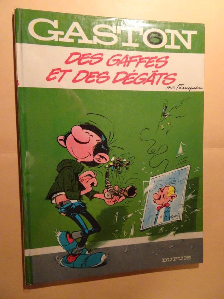BD Gaston Lagaffe N6 - Des gaffes et des dégâts, Livres, BD, Utilisé, Une BD, Enlèvement ou Envoi