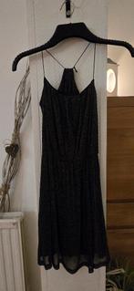 zwarte jurk met grijze pailletten, Kleding | Dames, Zwart, Nieuw, Ophalen of Verzenden, Maat 36 (S)