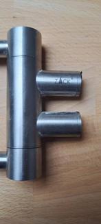 Handdoekrek RVS Zack, Huis en Inrichting, Badkamer | Badtextiel en Accessoires, Ophalen, Zo goed als nieuw, Grijs, Handdoekenrek