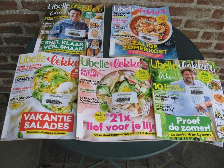 10 tijdschriften: libelle lekker - jaargang 2022, Boeken, Tijdschriften en Kranten, Gelezen, Ophalen of Verzenden