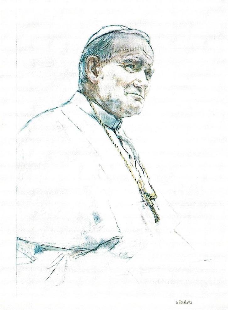 Kaart : Paus Joannes Paulus II - n.a.v. zijn overlijden., Verzamelen, Religie, Nieuw, Christendom | Katholiek, Kaart of Prent